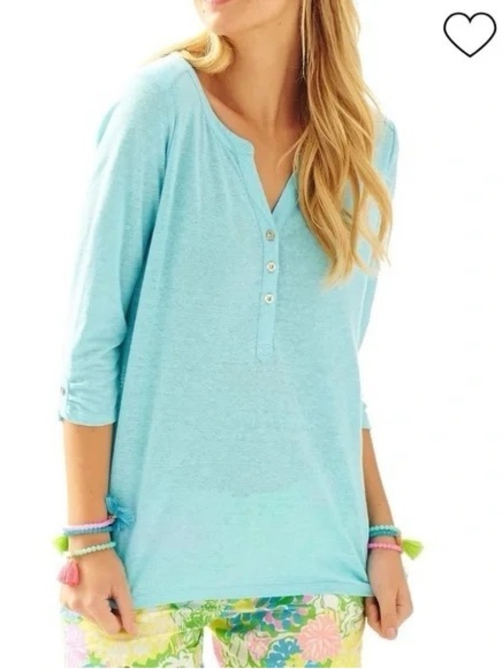 NWT - Lilly Pulitzer Mindy Linen Tunic - Size XL